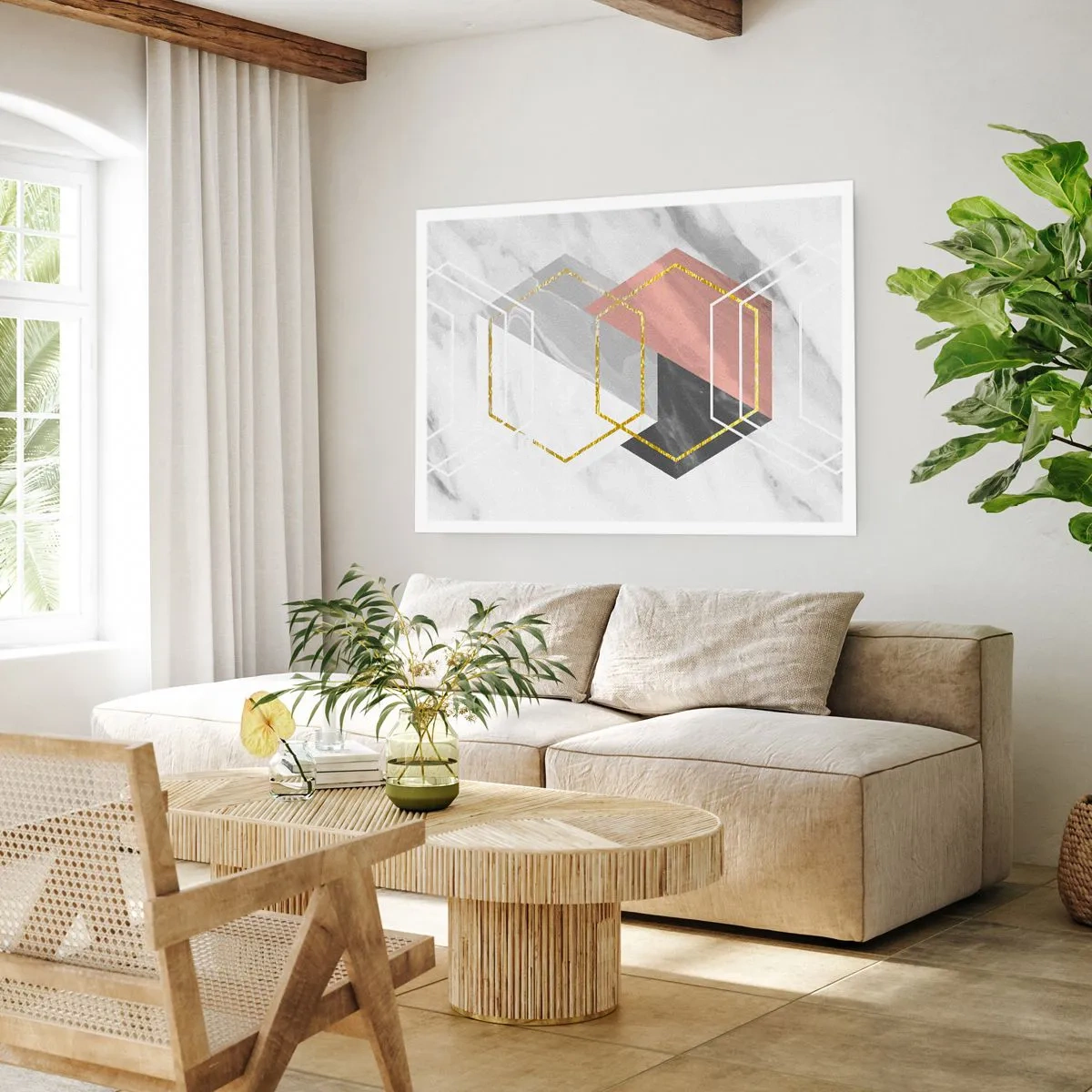 Plakat - Kædesammensætning - 50x40 cm