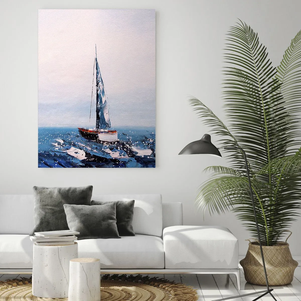 Billede på glas - Vindens broderskab - 50x70 cm