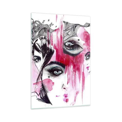 Billede på glas - , - 80x120 cm