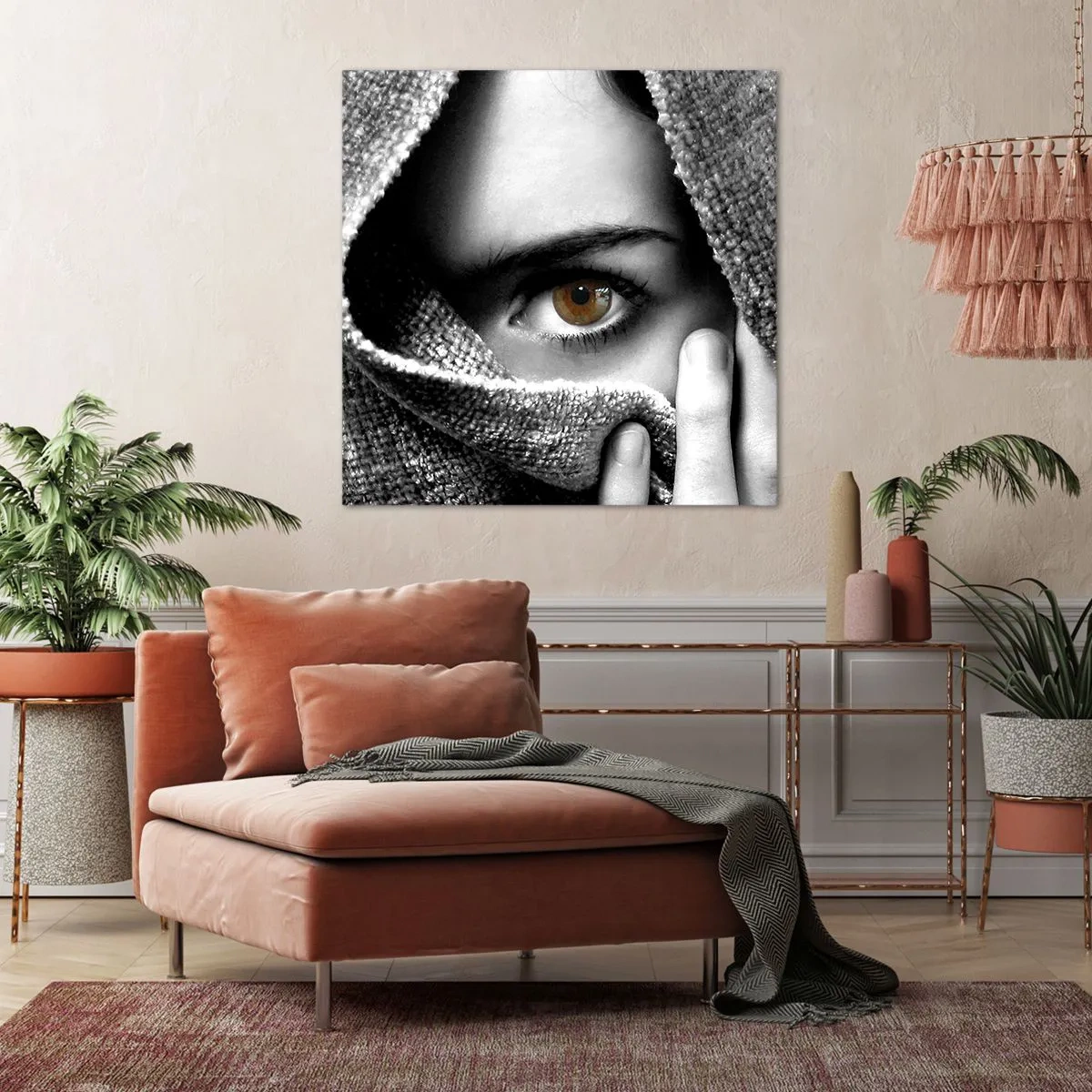 Lærredstryk - Billede på lærred - Lær hemmeligheden - 40x40 cm