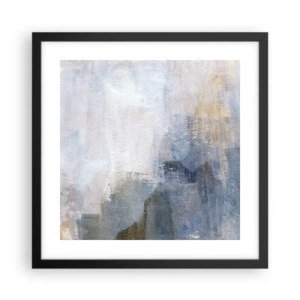Plakat i sort ramme - Farvetoner og akkorder - 40x40 cm