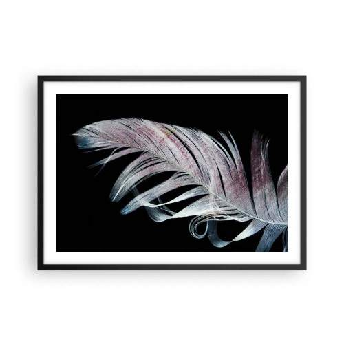 Plakat i sort ramme - Tænk om berøring - 70x50 cm
