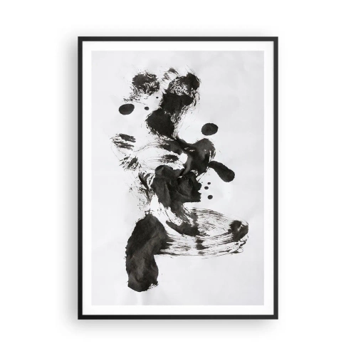 Plakat i sort ramme - En metode i galskaben? - 70x100 cm
