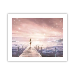 Plakat - I lyset af en drøm - 50x40 cm