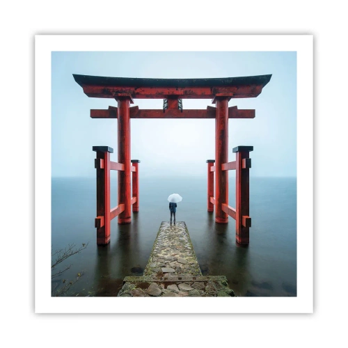 Plakat - Japansk drømmeri - 60x60 cm