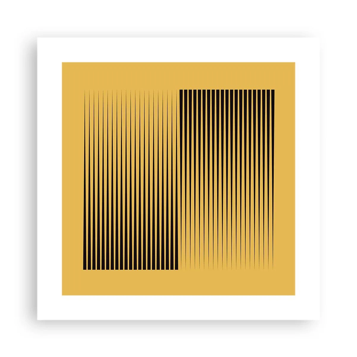 Plakat - Modsætningernes kvadrat - 40x40 cm