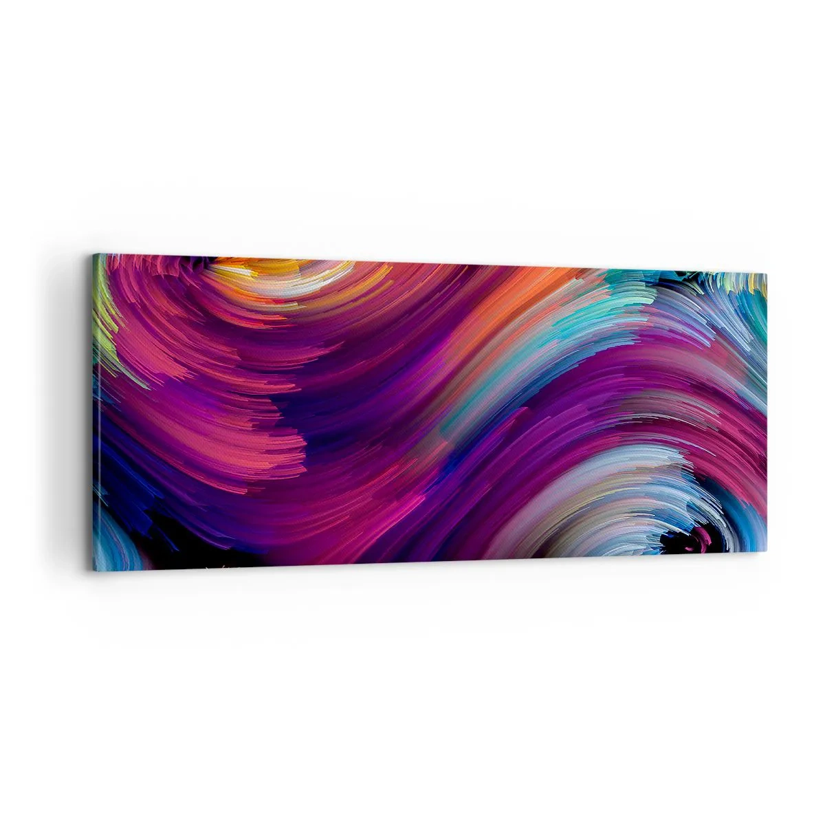 Lærredstryk - Billede på lærred - Begyndelsen på en ny verden - 100x40 cm