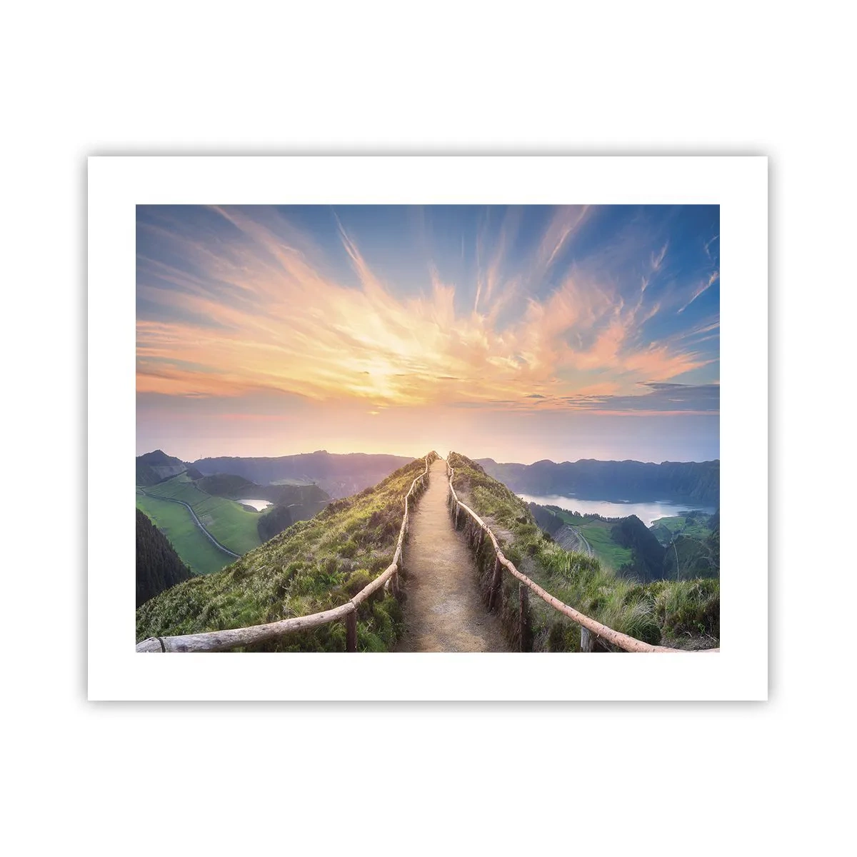 Plakat - Tæt på himlen - 50x40 cm