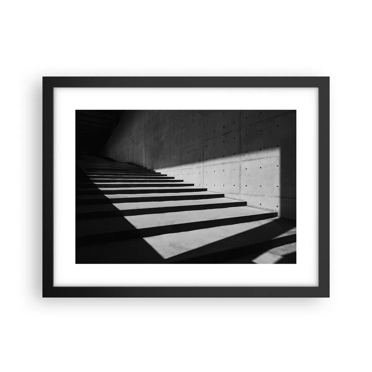 Plakat i sort ramme - Modernismens rå skønhed - 40x30 cm