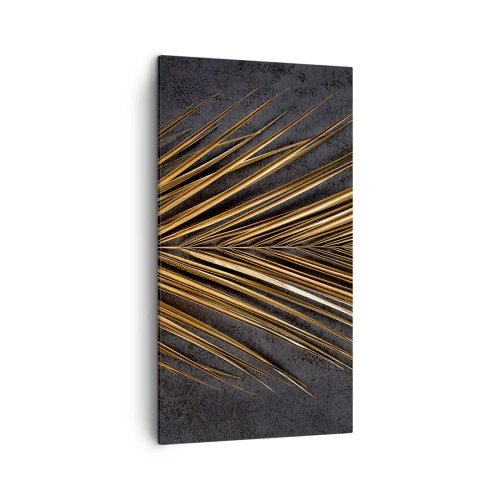 Lærredstryk - Billede på lærred - Tropernes guld - 45x80 cm