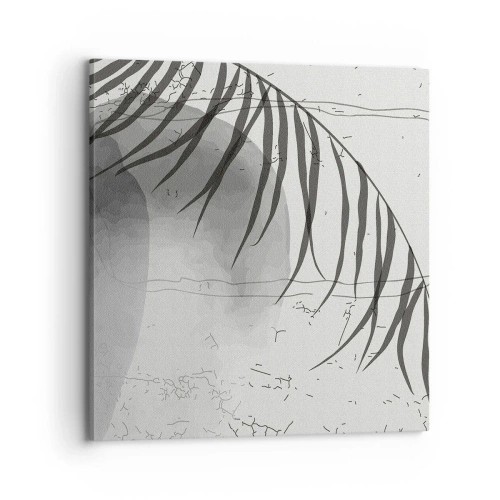 Lærredstryk - Billede på lærred - Den subtile eksotisme i naturen - 70x70 cm