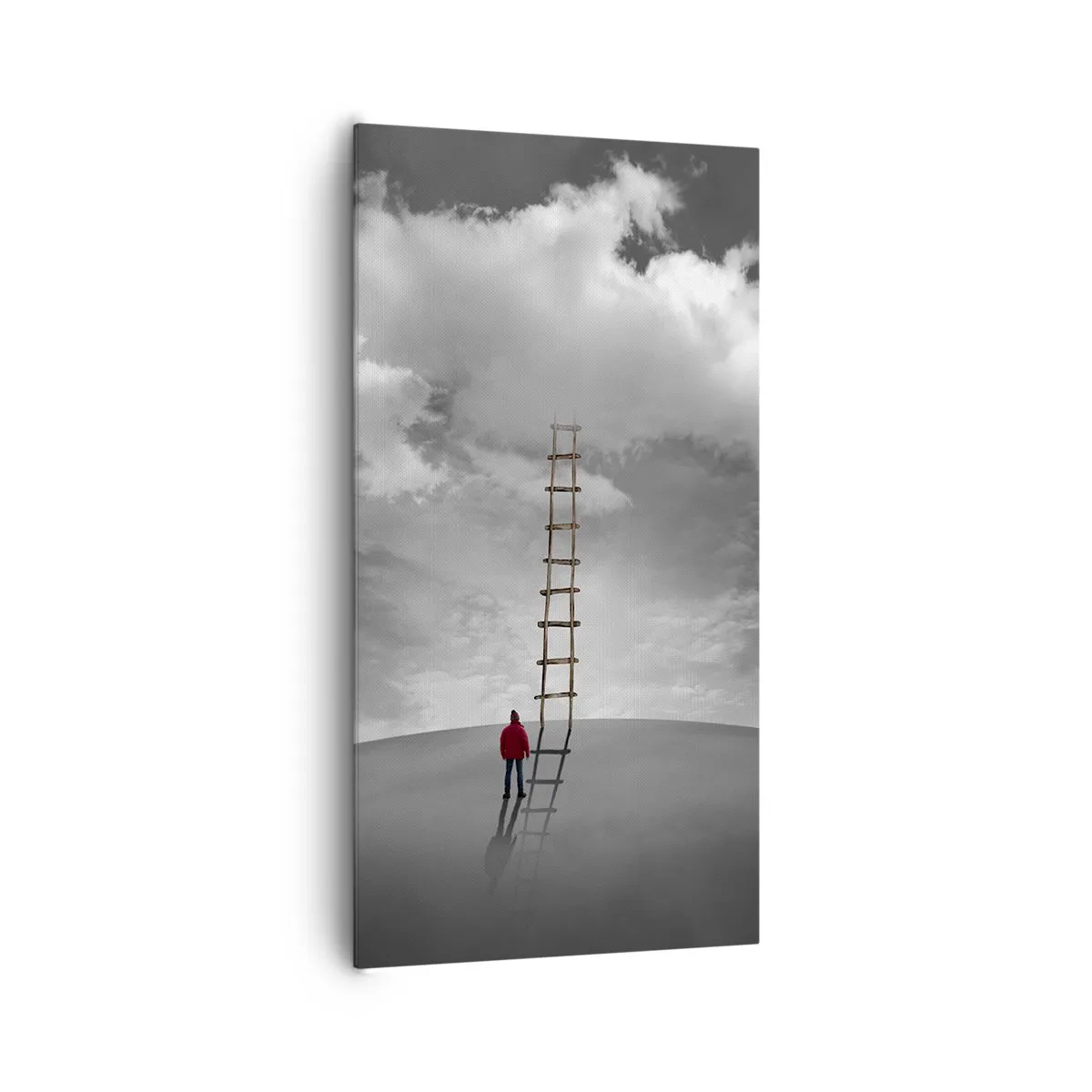 Lærredstryk - Billede på lærred - Alt er muligt - 65x120 cm