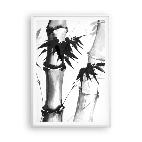 Plakat i hvid ramme - Nærbillede af Orienten - 70x100 cm