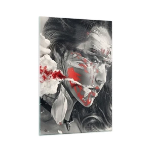 Billede på glas - I det absurdes damp - 70x100 cm