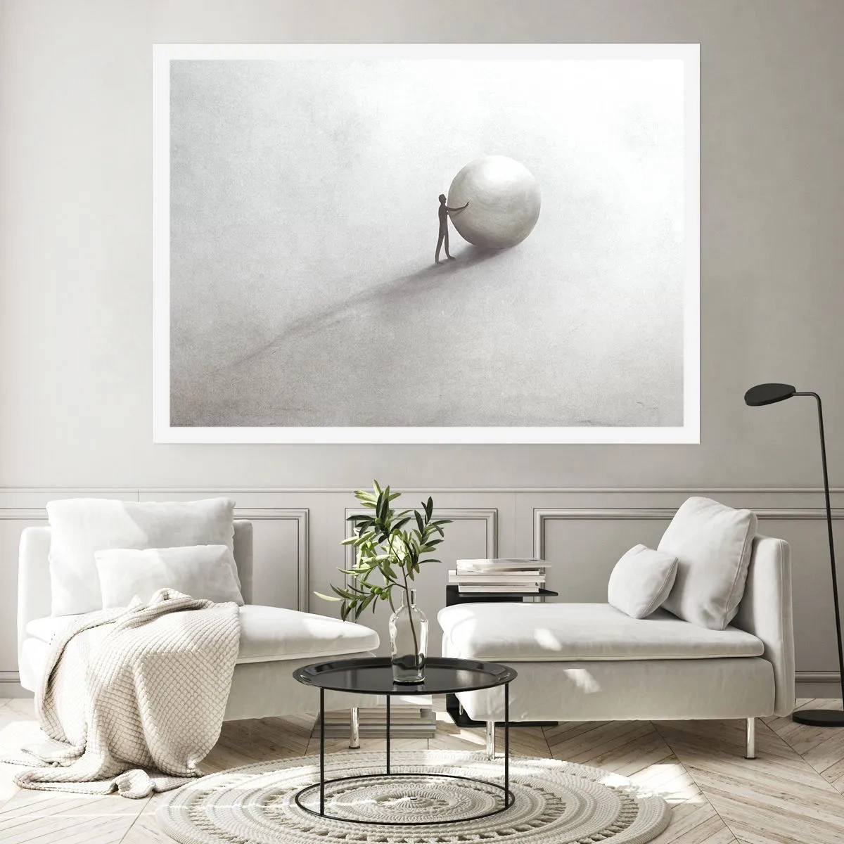 Plakat - Livets spil - 70x50 cm