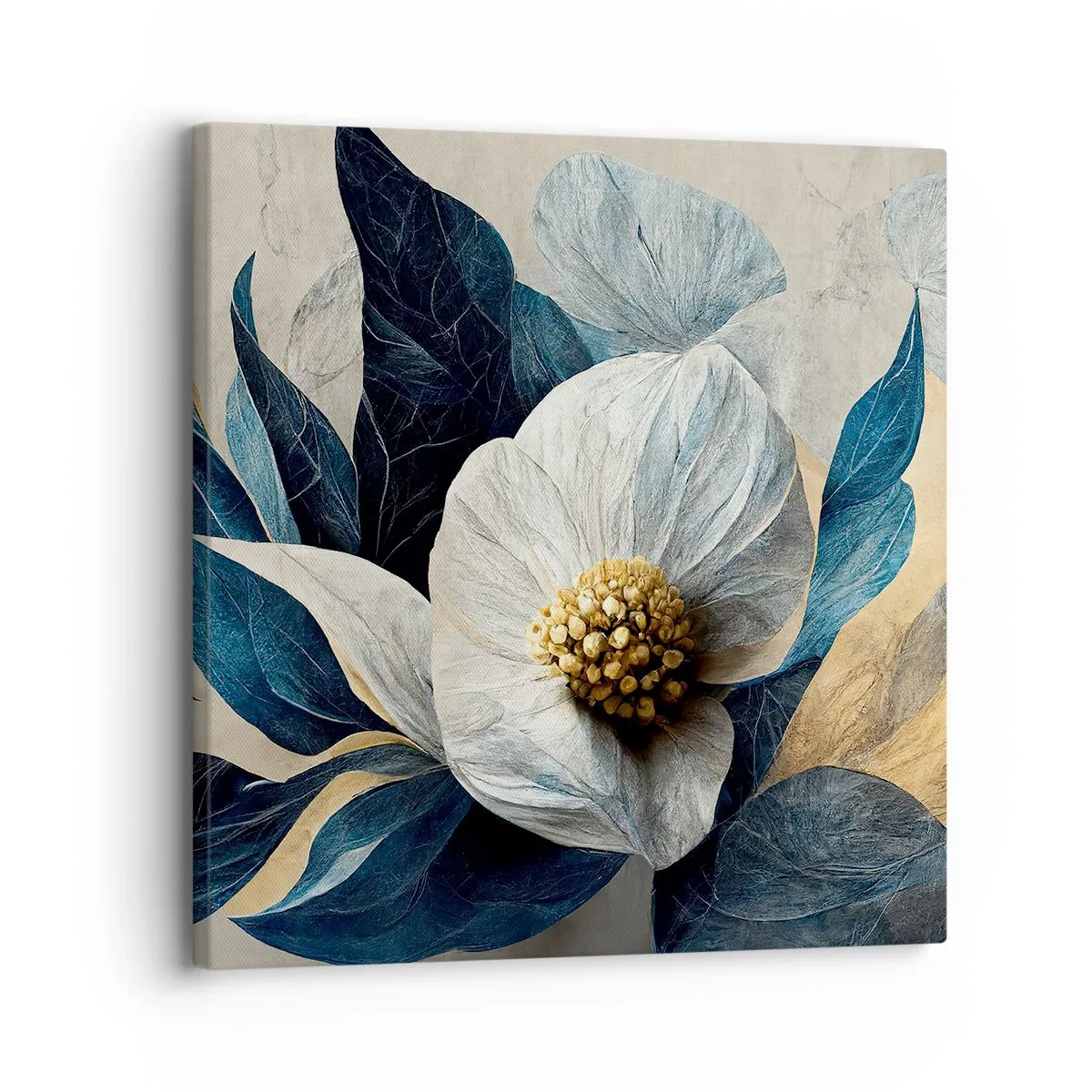 Lærredstryk - Billede på lærred - Har et hjerte af guld - 30x30 cm