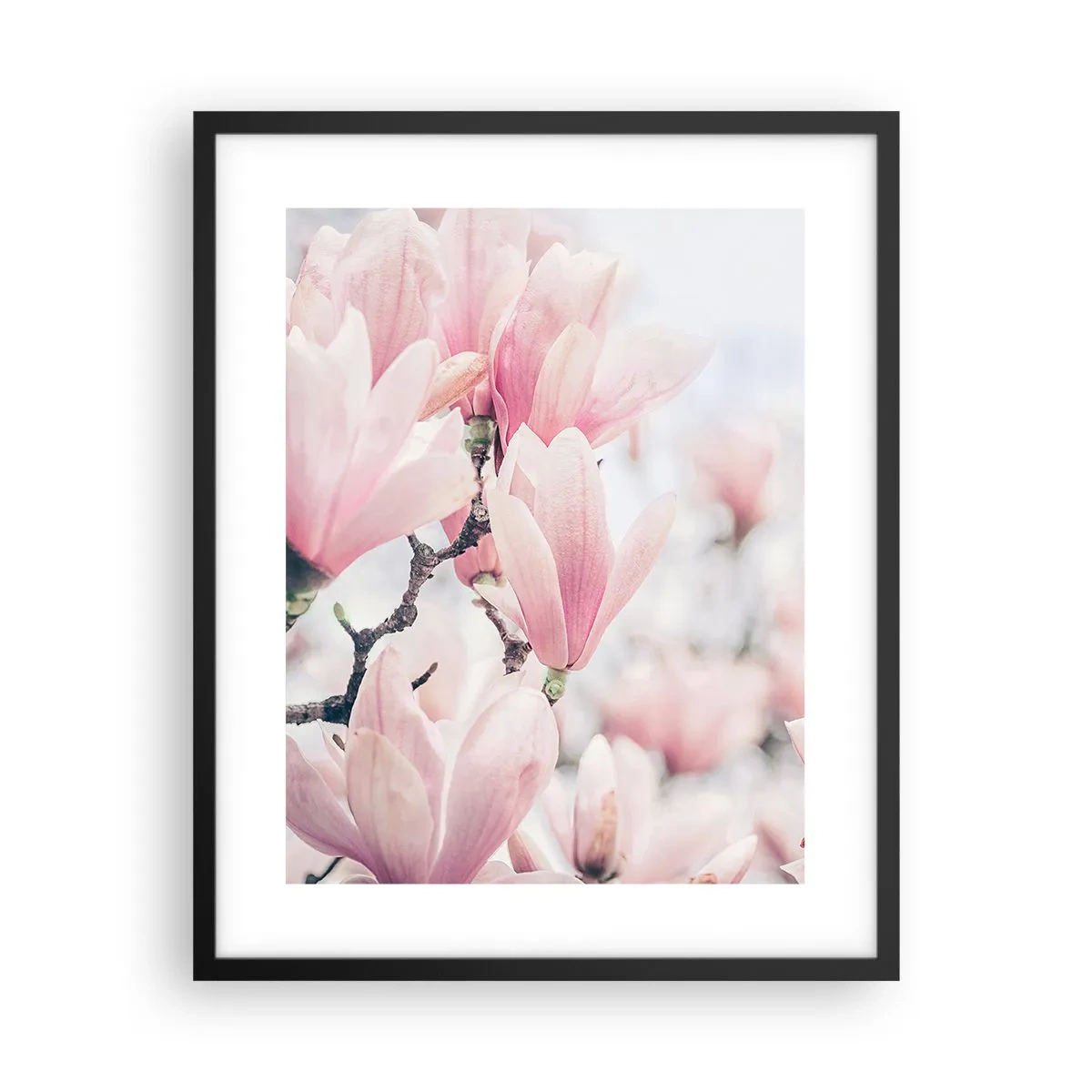Plakat i sort ramme - Idealet om subtilitet - 40x50 cm