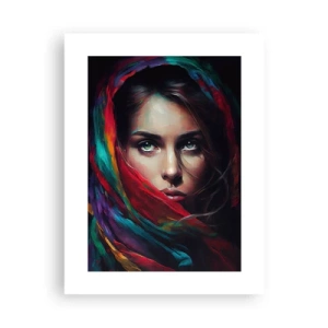 Plakat - Mysterium med grønne øjne - 30x40 cm