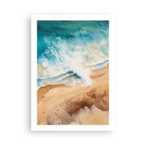 Plakat - Tilbagevendende bølge - 50x70 cm