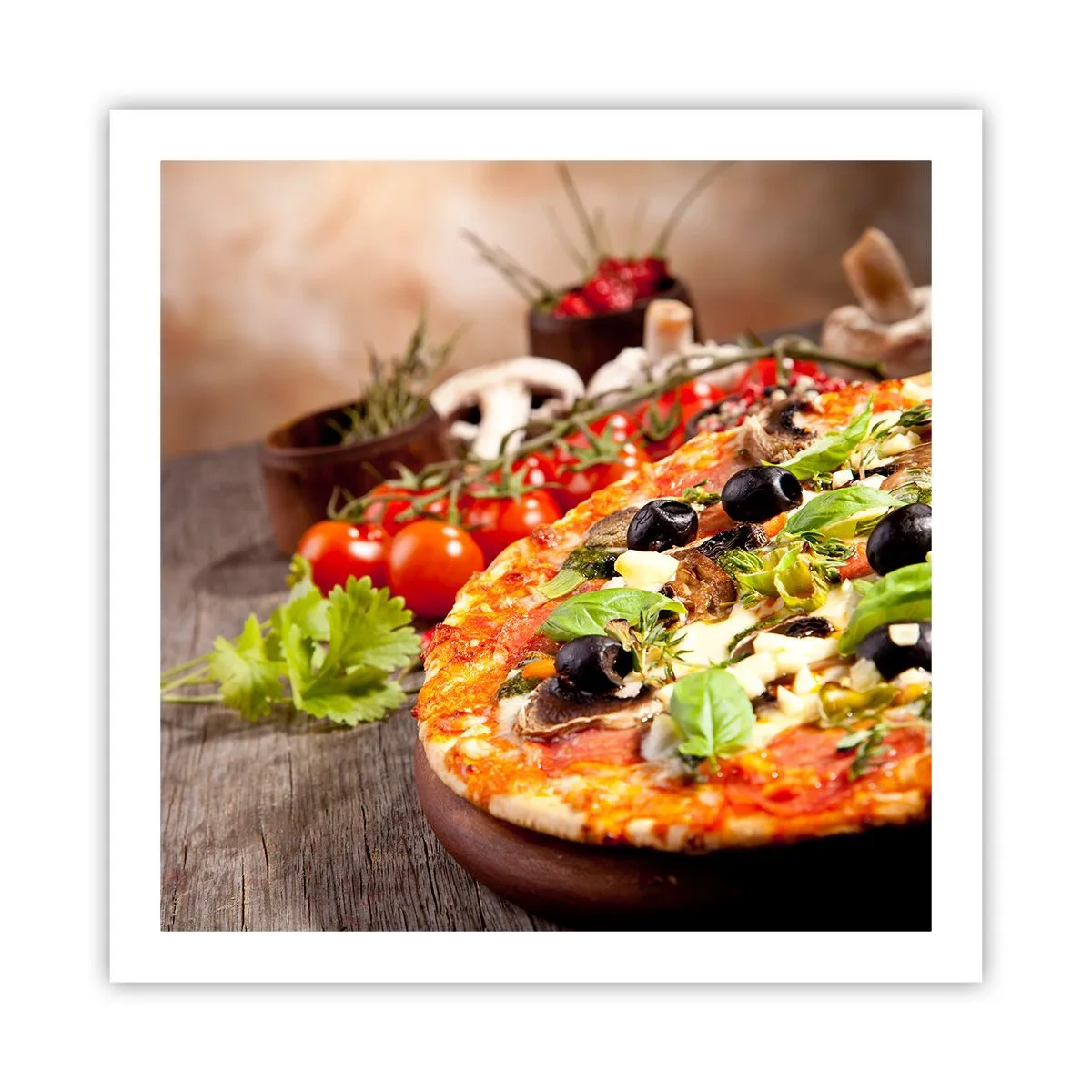 Plakat - Af tellurholdige bestanddele - 60x60 cm