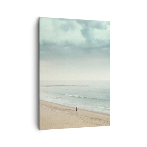 Lærredstryk - Billede på lærred - På jagt efter fred - 50x70 cm