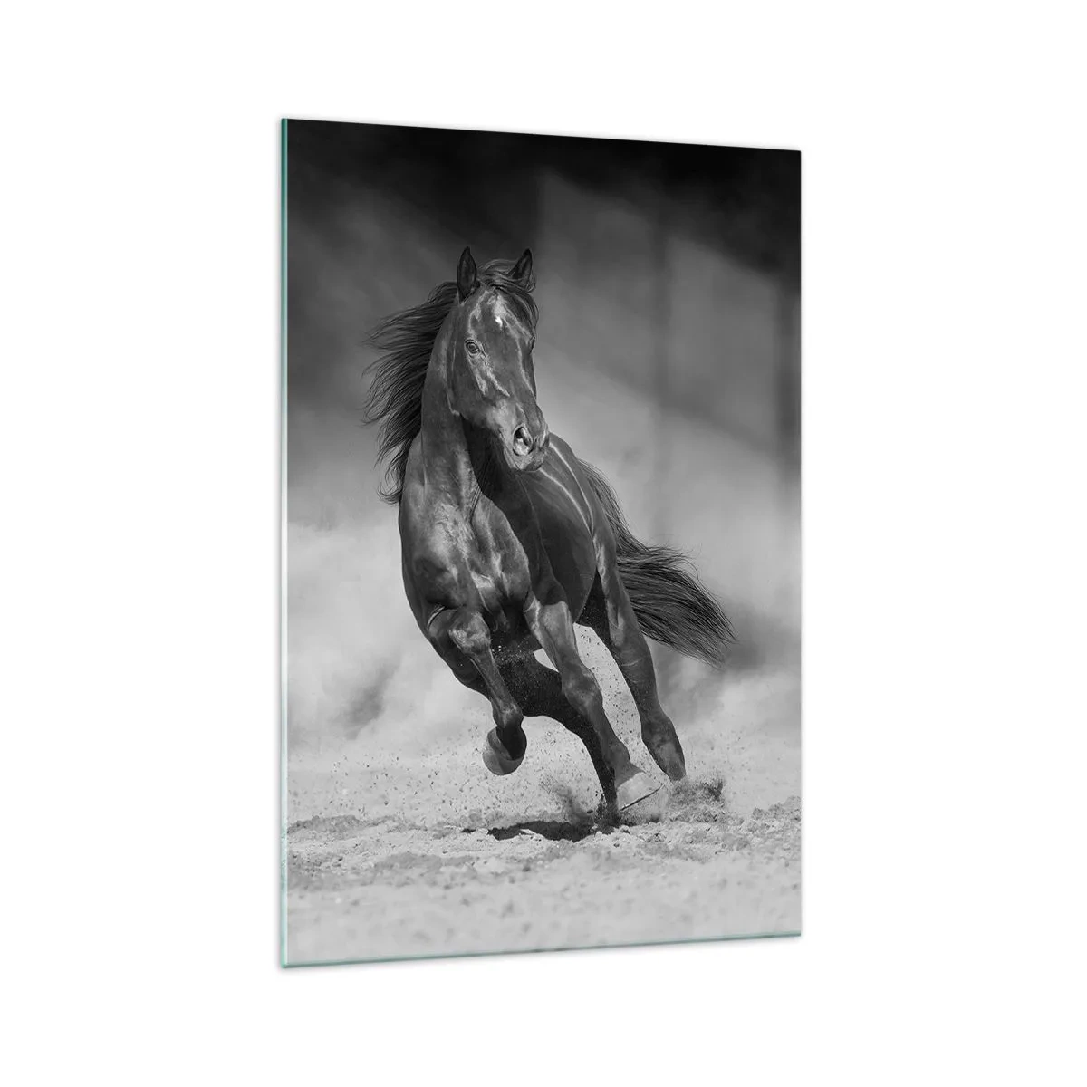 Billede på glas - Værdig til emiren selv - 70x100 cm