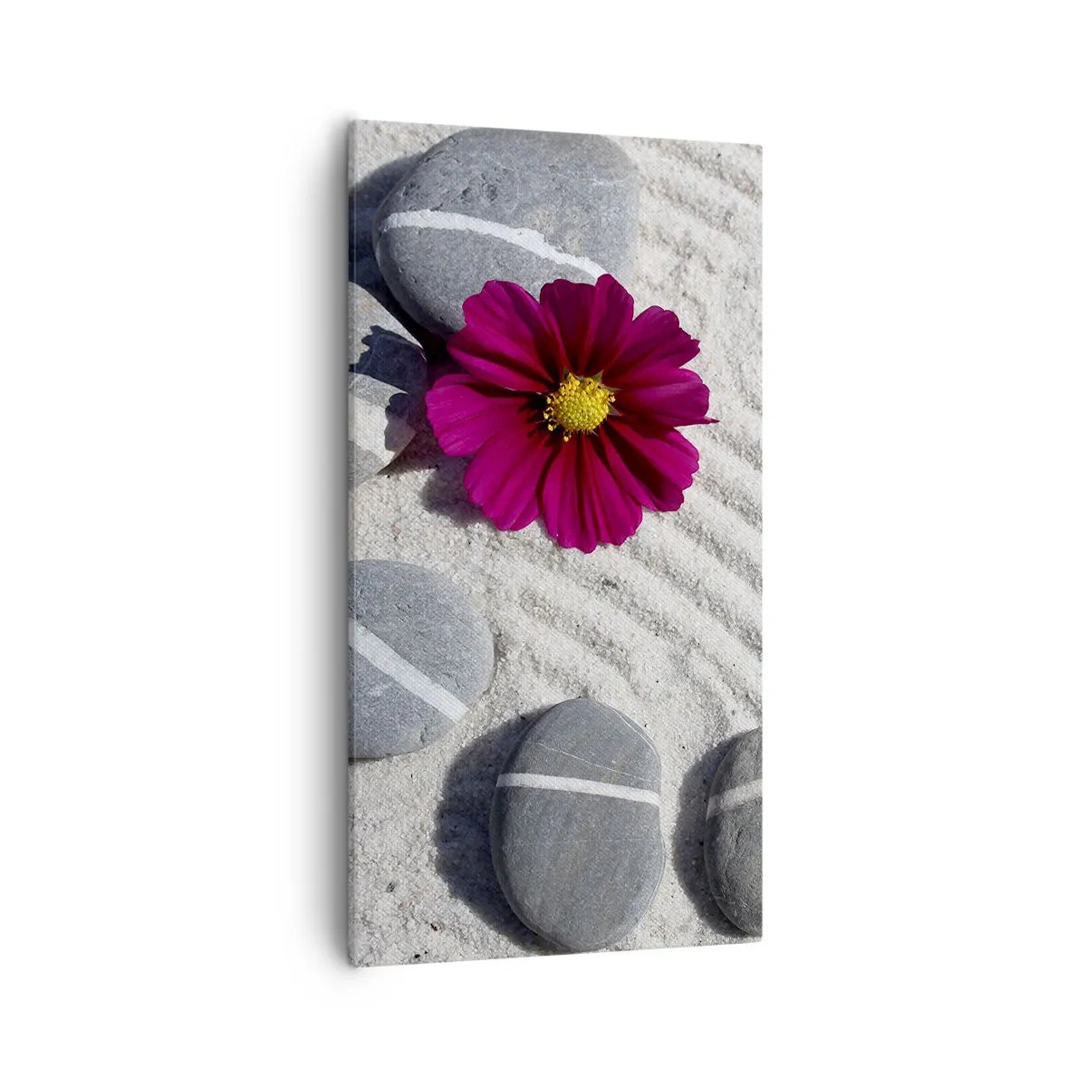 Lærredstryk - Billede på lærred - Energi og ro i den magiske naturcirkel - 55x100 cm