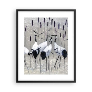 Plakat i sort ramme - Blandt sine egne - 40x50 cm