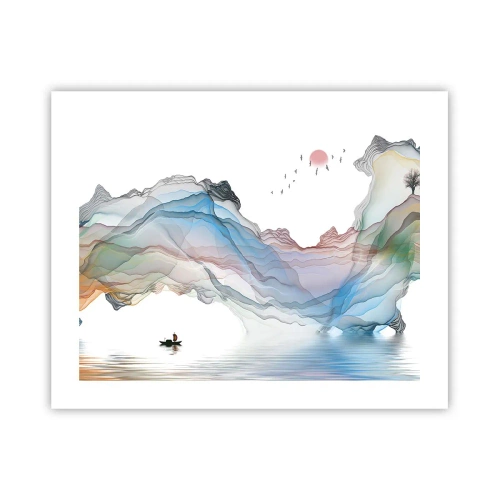 Plakat - Mod krystalbjergene - 50x40 cm