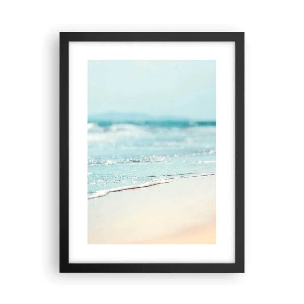 Plakat i sort ramme - Varme og støj - 30x40 cm