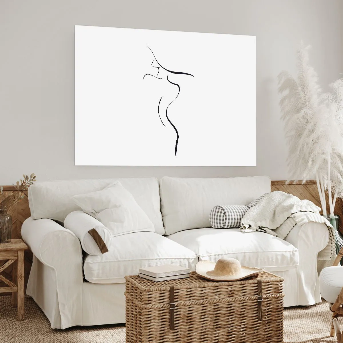 Plakat - Flygtig som en bølge - 40x30 cm