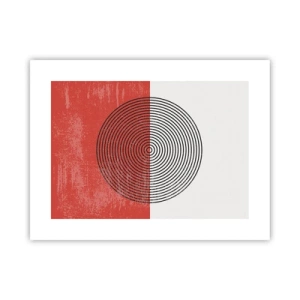 Plakat - Lige til sagen - 40x30 cm