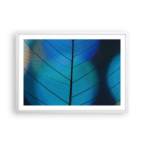 Plakat i hvid ramme - Indviklet konstruktion - 70x50 cm