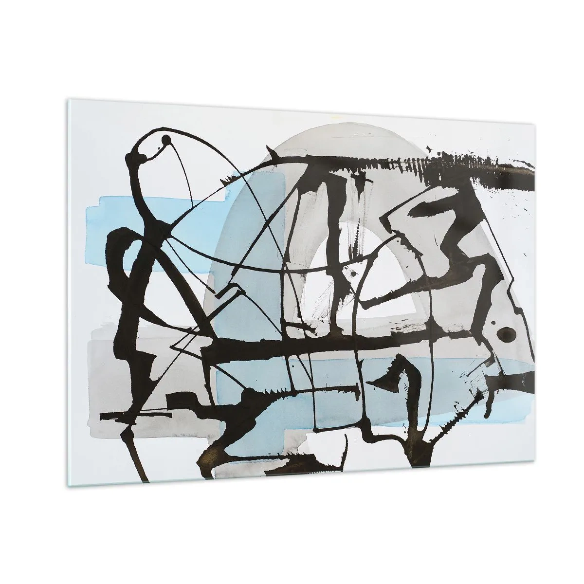 Billede på glas - Ikke desto mindre blå - 100x70 cm