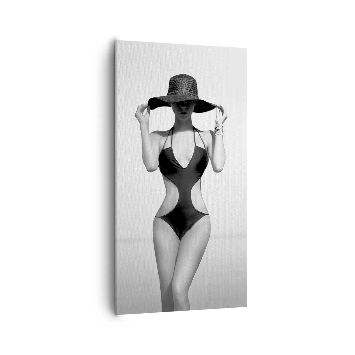 Lærredstryk - Billede på lærred - Mit navn er Elegance - 65x120 cm