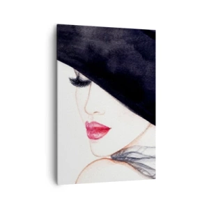 Lærredstryk - Billede på lærred - Elegance og sensualitet - 70x100 cm