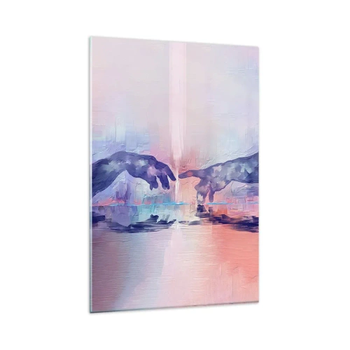 Billede på glas - Den guddommelige gnist af liv - 80x120 cm
