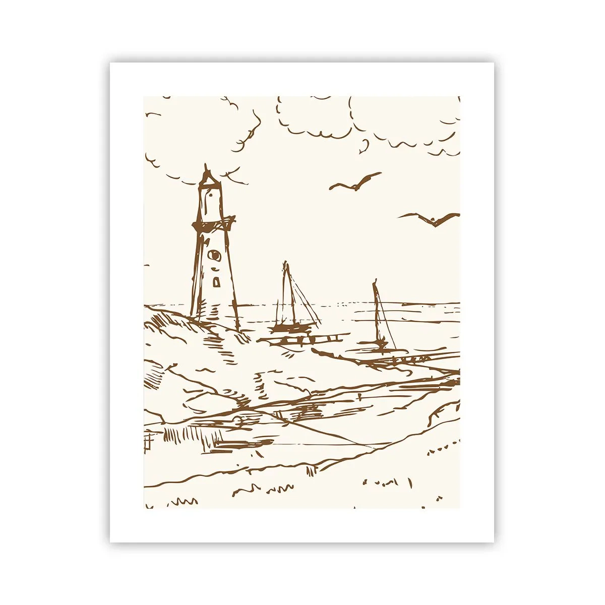 Plakat - Oversigt over sommerminder - 40x50 cm