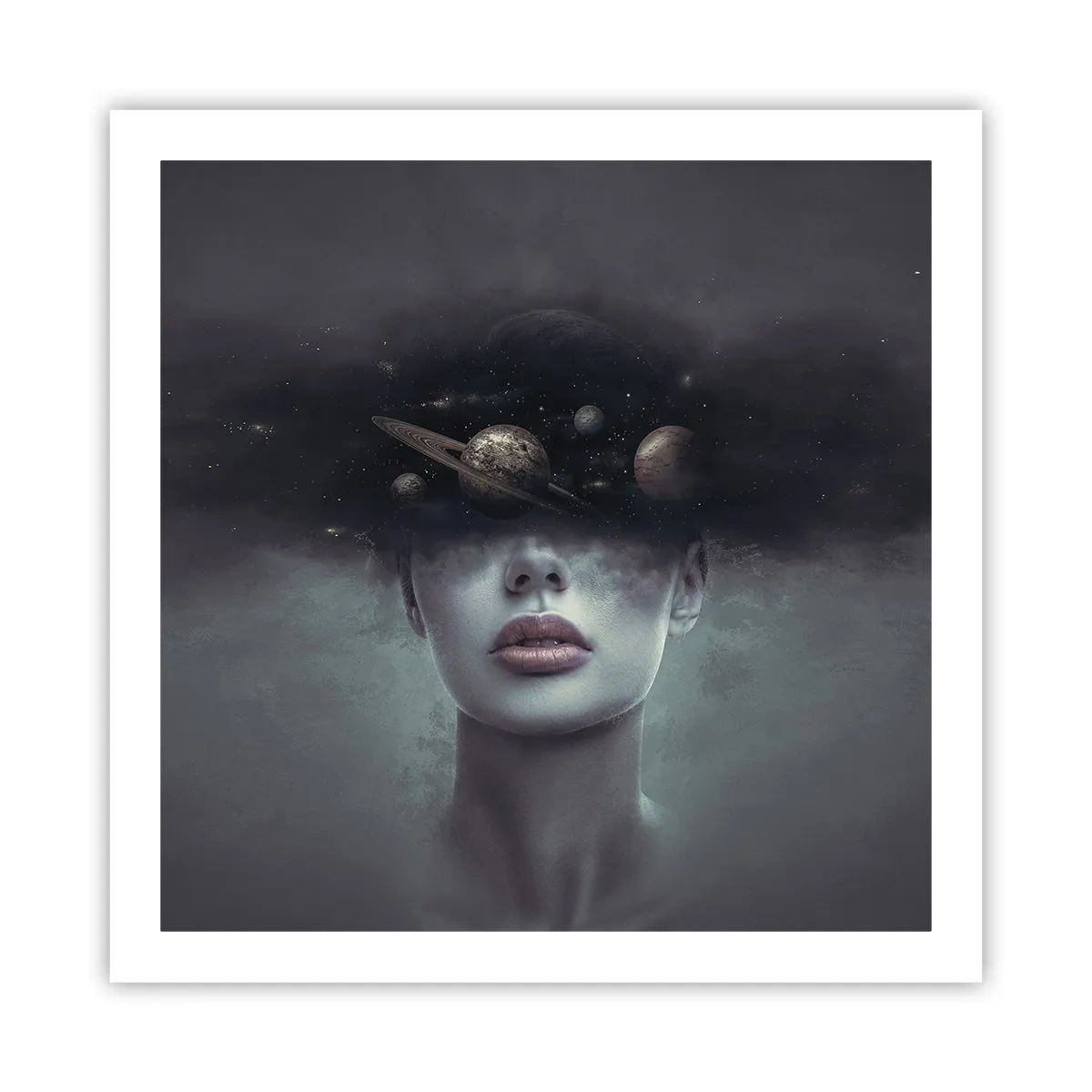 Plakat - Og planeterne er ved at gå amok... - 60x60 cm