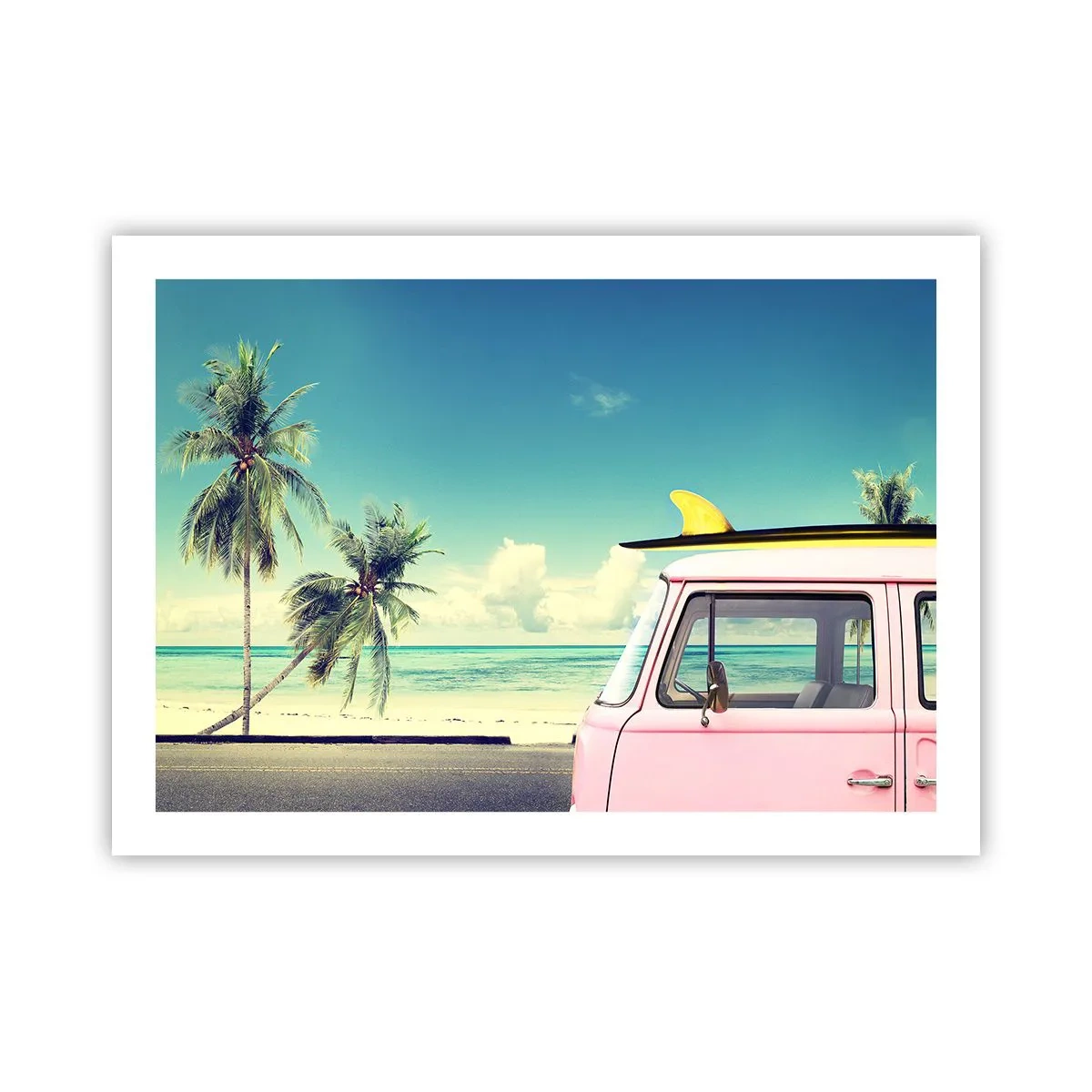 Plakat - Ferietid til at starte - 70x50 cm