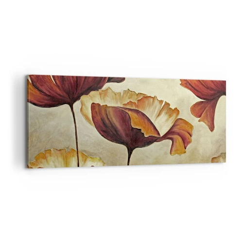 Lærredstryk - Billede på lærred - Marker - 120x50 cm