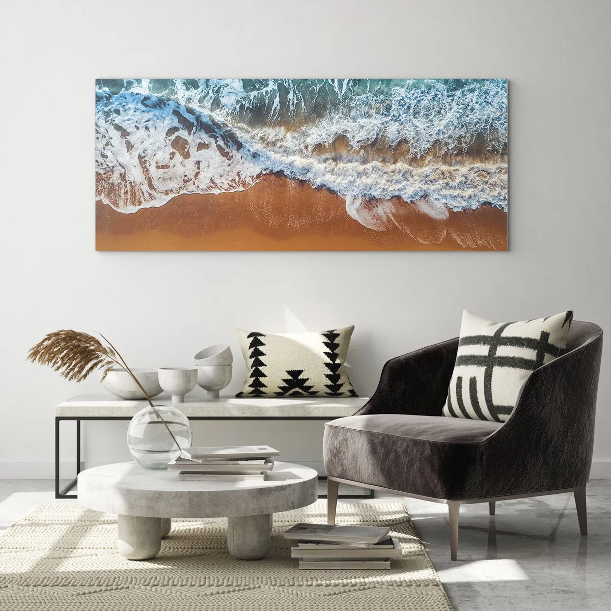 Billede på glas - Altid i tandem - 120x50 cm