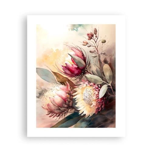 Plakat - I profil og en face - 40x50 cm