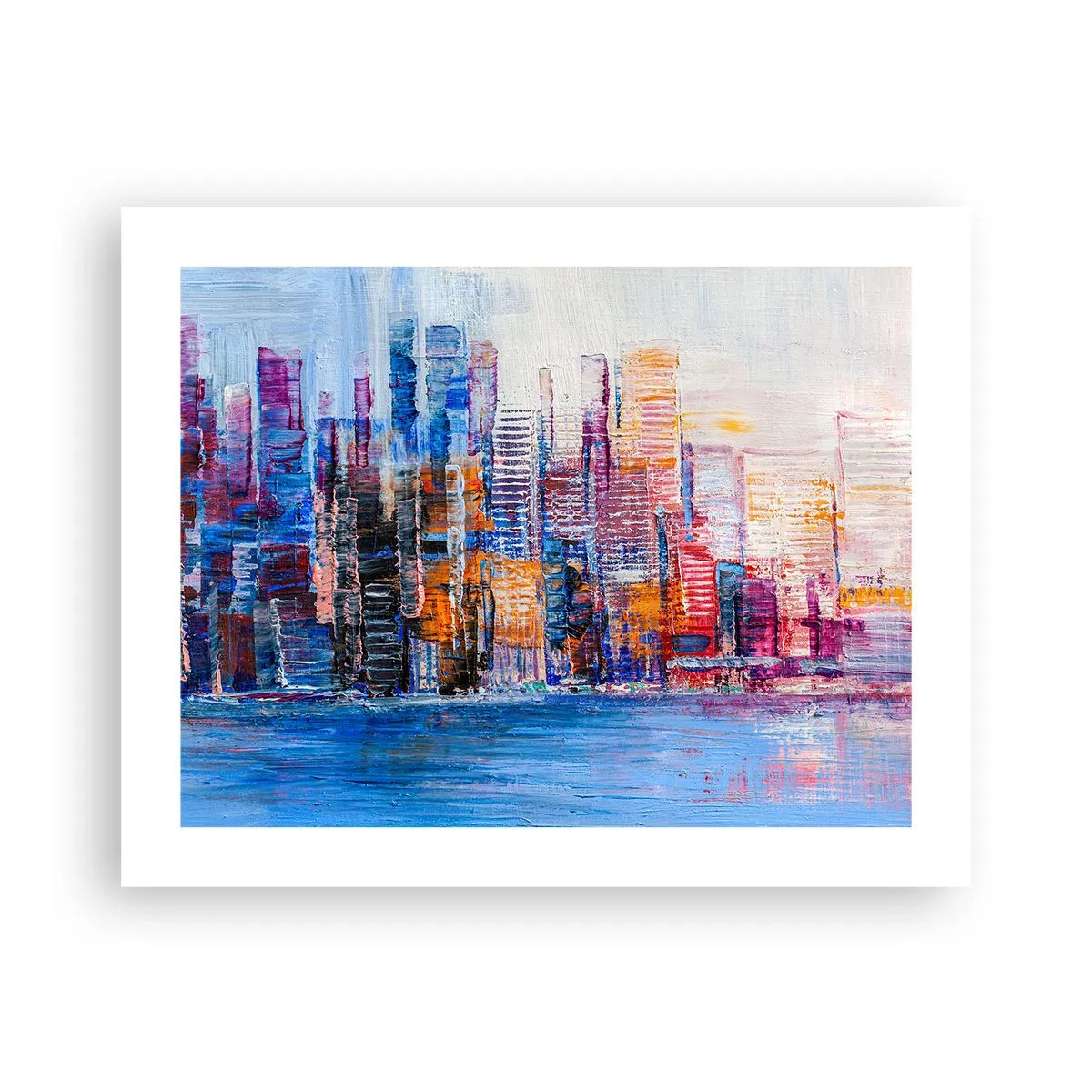 Plakat - En glad metropol - 50x40 cm