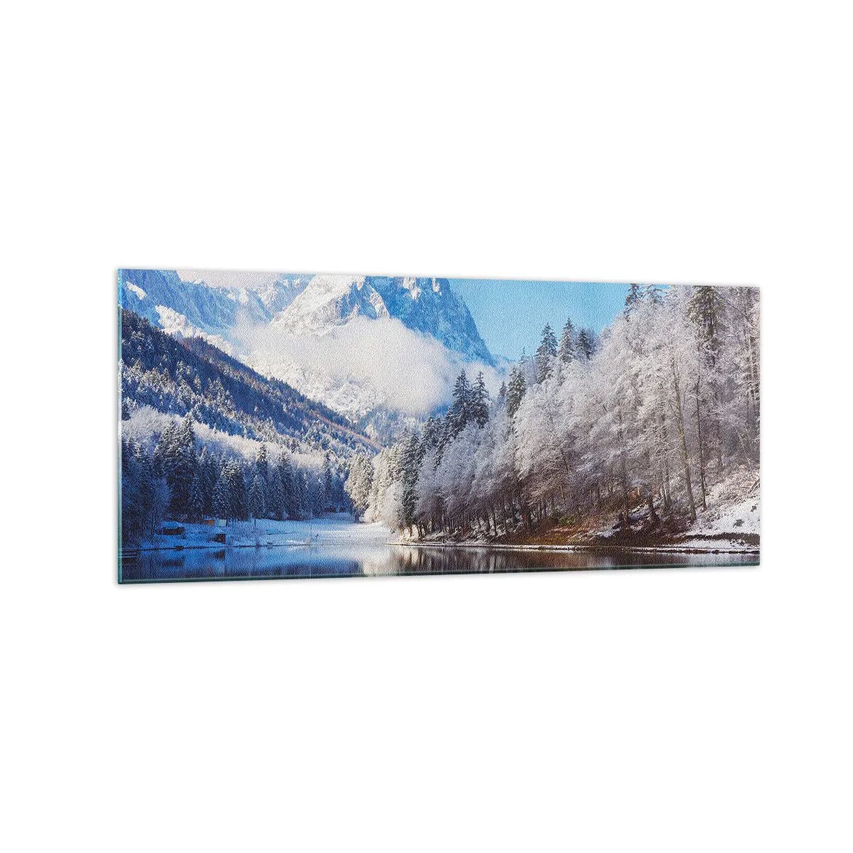 Billede på glas - Snevagten - 120x50 cm