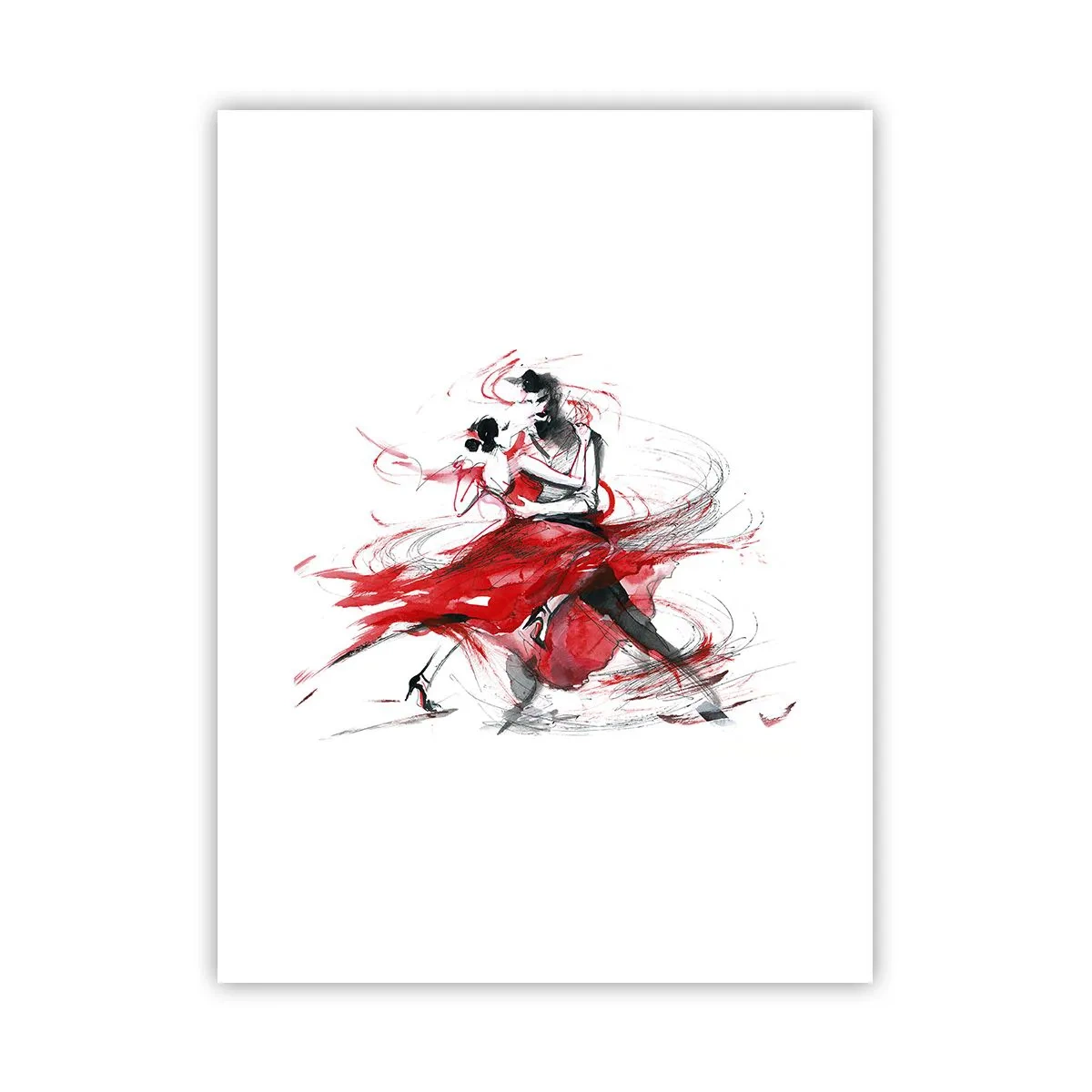 Plakat - Tango - passionens rytme - 30x40 cm