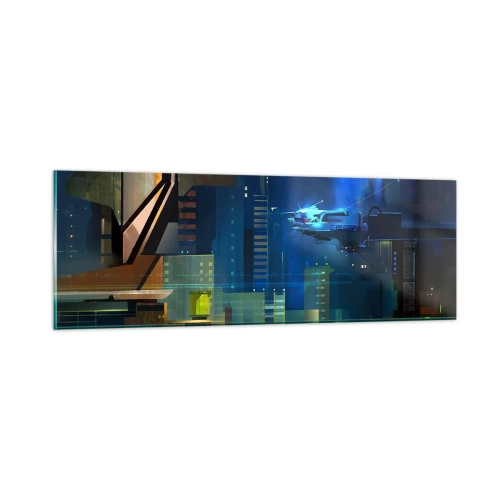 Billede på glas - I den nærmeste fremtid - 90x30 cm