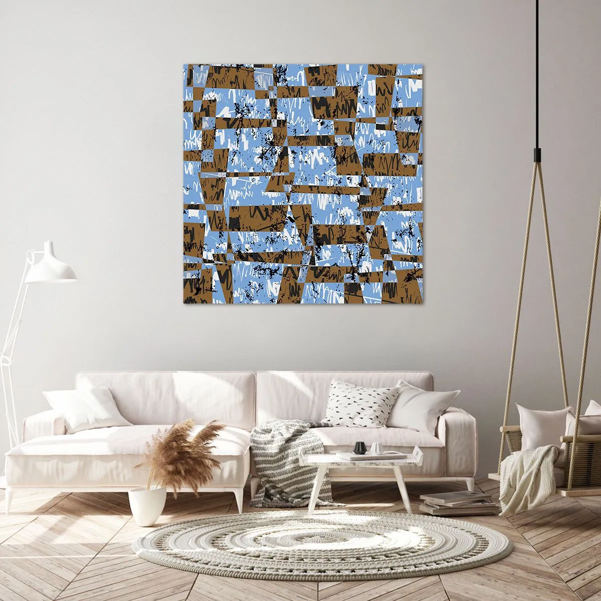 Lærredstryk - Billede på lærred - Ikke oversvømmet udskæring - 50x50 cm