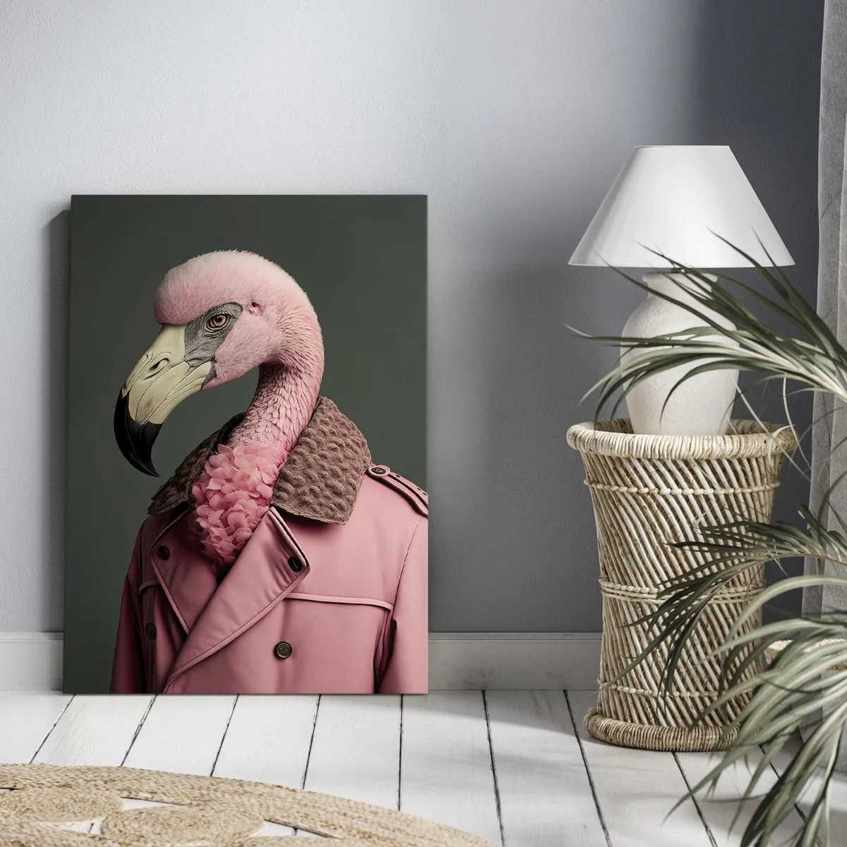 Lærredstryk - Billede på lærred - En ægte elegant mand - 70x100 cm