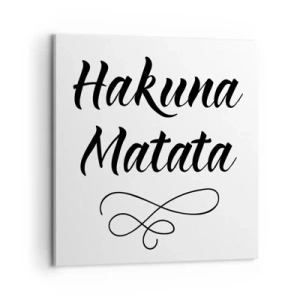 Lærredstryk - Billede på lærred - Bedste råd - 60x60 cm